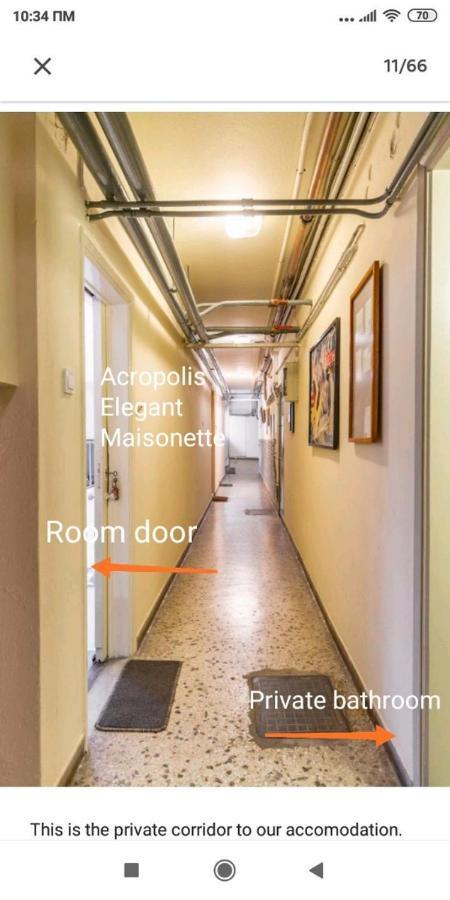 Acropolis Elegant Maisonette By Lodgespot Athén Kültér fotó